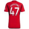 Camiseta de fútbol Manchester United Shoretire 47 Primera Equipación 23-24 - Hombre